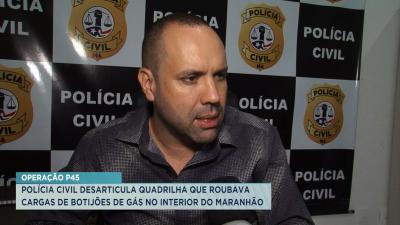 Preso suspeito de envolvimento em roubo de cargas de botijões de gás e combustíveis