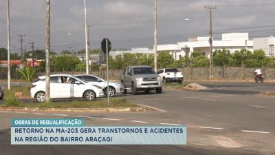 Obra de requalificação deve diminuir acidentes na MA-203 