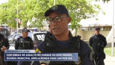 Guarda Municipal reforça segurança no Parque do Bom Menino