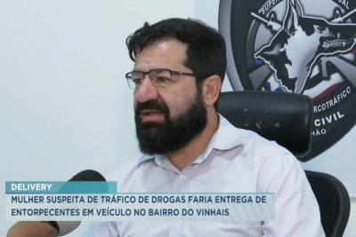 Mulher é presa pela Polícia Civil por tráfico de drogas no bairro Vinhais