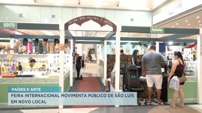 Feira dos Países e Artes movimenta público de São Luís em novo local