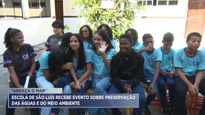 Estudantes participam de programa de educação ambiental e incentivo à leitura