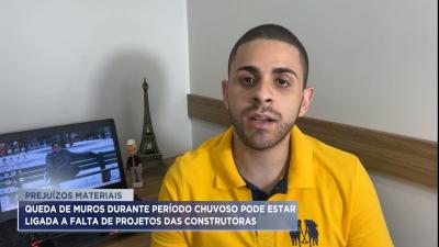 Chuvas fortes aumentam risco de desabamento de muros