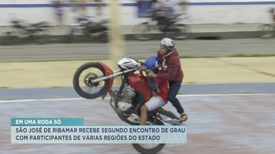 Amantes de motocicletas participam do 2° Encontro de Grau em SJR