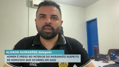 Carutapera: preso suspeito de envolvimento em homicídio no ano 2020