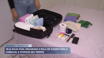 Carnaval: veja dicas para organizar a mala de viagem