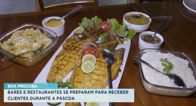 Bares e restaurantes se preparam para receber clientes durante a Páscoa