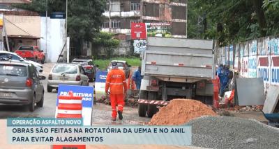 Rotatória da UEMA e bairro Anil passam por obras de drenagem profunda