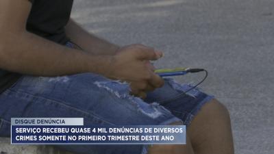 Disque Denúncia recebeu quase 4 mil chamados no 1º trimestre de 2023