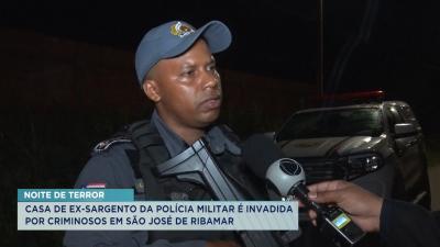 Suspeito de assalto morre em invasão de casa de policial militar