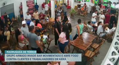 Axixá: grupo armado invade bar e abre fogo contra clientes