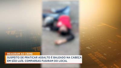 Suspeito de assalto é baleado na cabeça no bairro Gapara