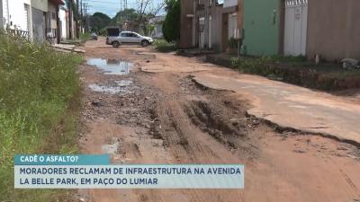 Paço do Lumiar: Moradores do La Belle Park reclama de infraestrutura 