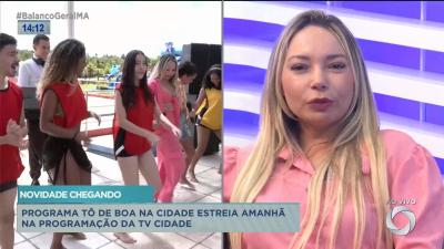 Balanço Geral entrevista Rejanny Braga sobre estreia do programa Tô de Boa na Cidade