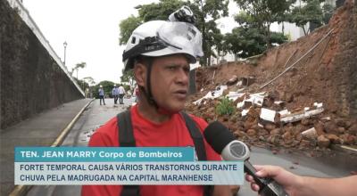 Fortes chuvas causam transtornos na capital Maranhense