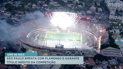 São Paulo segura empate com Flamengo e é campeão inédito da Copa do Brasil