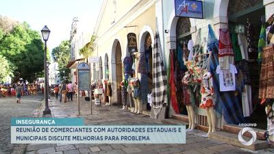 Comerciantes do Centro Histórico reúnem-se com autoridades para debater melhorias em segurança