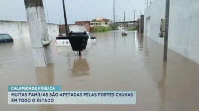 Famílias são afetadas pelas fortes chuvas em todo estado do Maranhão