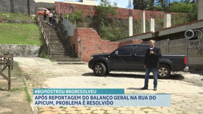 Problema de infraestrutura é resolvido após reportagem do Balanço Geral