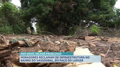 Moradores reclamam de infraestrutura no Paço do Lumiar