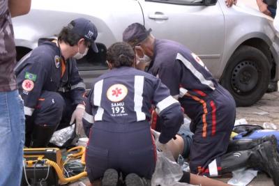 Motorista passa mal e se envolve em acidente na Areinha em São Luís