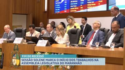 Sessão solene marca início dos trabalhos na Assembleia Legislativa do Maranhão