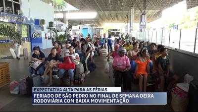 Rodoviária de São Luís tem baixo movimento no Feriado de São Pedro