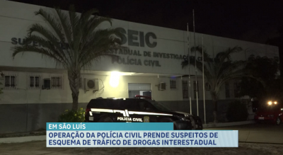 Operação da polícia civil apreende suspeitos de esquemas de drogas 