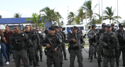 Reforço policial é mobilizado para garantir segurança nas eleições