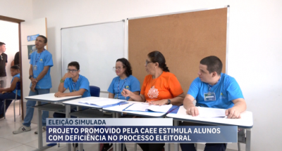 APAE promove eleições simuladas para conscientizar estudantes sobre a importância do voto