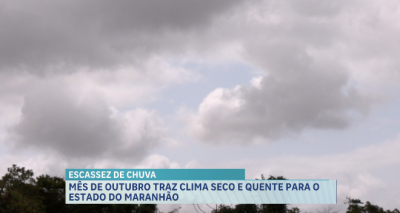 Clima seco e temperaturas elevadas marcam o início de outubro