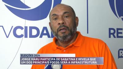 Jorge Maru, candidato a prefeito de Paço do Lumiar, é entrevistado no Balanço Geral-MA