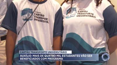  Sorteio do programa Cartão Transporte Universitário deve beneficiar 6 mil estudantes 