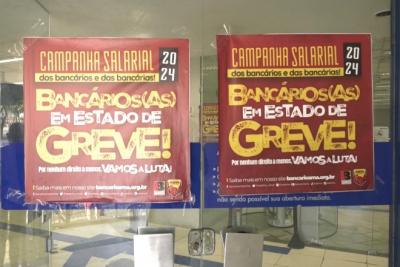 Servidores de agências bancárias devem entrar em greve nessa terça (10)