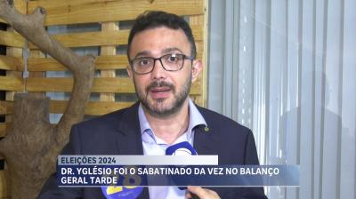 Dr. Yglésio, candidato a prefeito de São Luís, apresenta propostas no Balanço Geral-MA