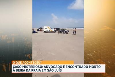 Advogado é encontrado morto na praia do Olho D’água, em São Luís