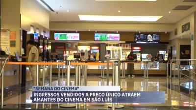 Ingressos vendidos a preço único atraem amantes do cinema em São Luís