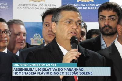 Assembleia Legislativa homenageia Flávio Dino em sessão solene