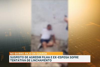 Suspeito de agredir ex-esposa e filha é agredido no bairro Anjo da Guarda