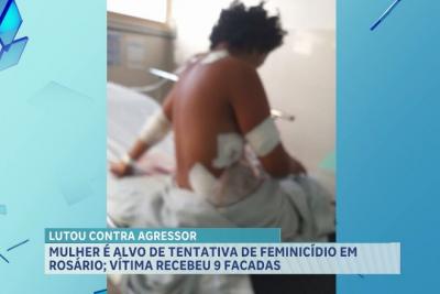 Mulher é vítima de tentativa de feminicídio em Rosário