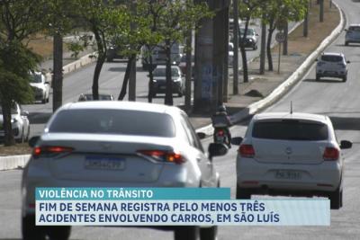 PRF registra mais de três acidentes envolvendo carros no último final de semana em São Luís