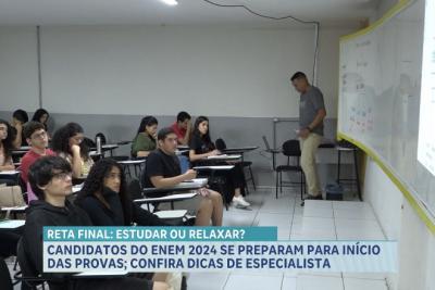 Candidatos do ENEM 2024 se preparam para início das provas em São Luís