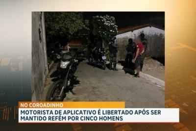 Motorista de aplicativo é libertado após ser mantido refém no bairro Coroadinho, em São Luís