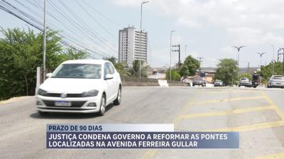 Judiciário condena Estado do Maranhão a reformar pontes da Avenida Ferreira Gullar