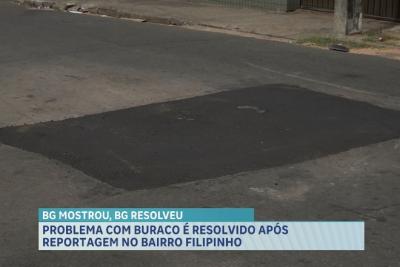 Problema em rua do bairro Filipinho é resolvido após reportagem do Balanço Geral