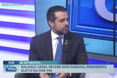 Kaio Saraiva é reeleito presidente da OAB-MA e fala sobre planos para o futuro