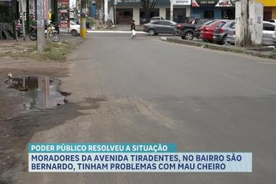 Poder Público resolve problema no bairro São Bernardo após reportagem do Balanço Geral