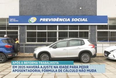 Em 2025 haverá ajuste na idade para pedir aposentadoria