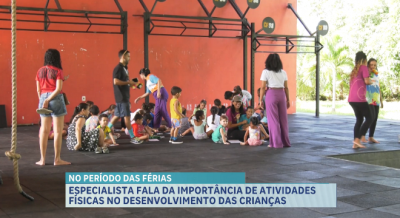 Atividades físicas são essenciais para o desenvolvimento infantil