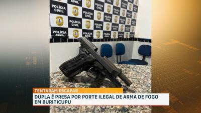 Presos suspeitos de porte ilegal de arma de fogo em Buriticupu